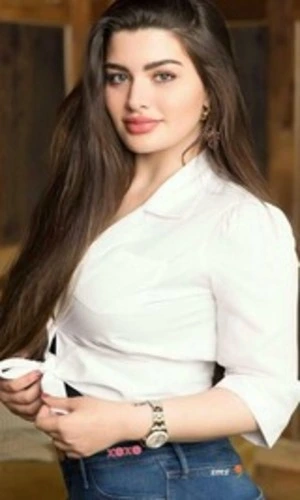 Hyderabad escort model in red dress